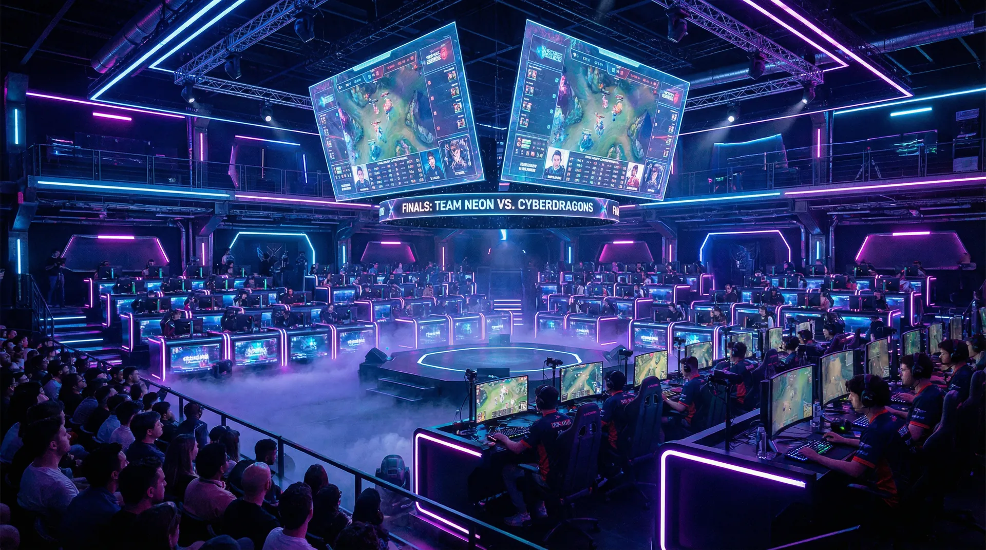 电竞赛事舞台 - 竞博 赛事中心